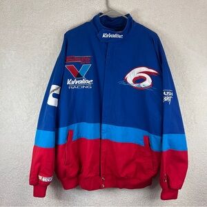 Vintage 90s Chase Authentics Valvoline NASCAR Racing Jacket SIZE XL